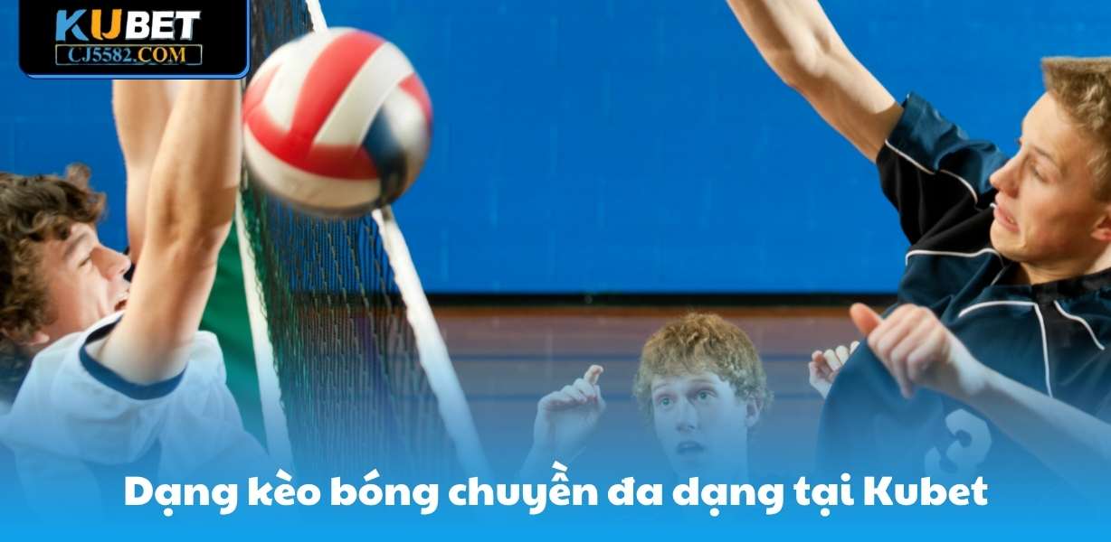 Dạng kèo bóng chuyền đa dạng tại Kubet